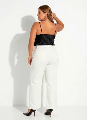 Marguerite - Blusa Preta em Cirrê - MARGUERITE