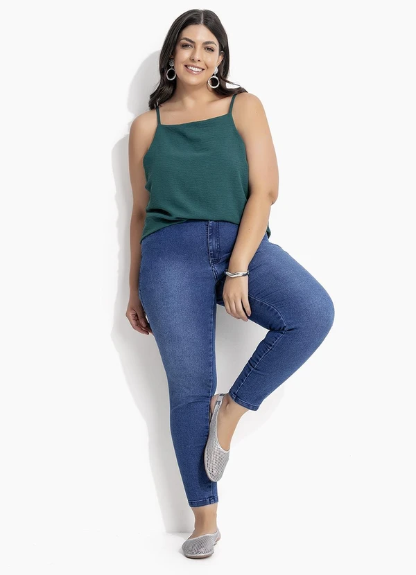Marguerite - Blusa Verde em Crepe 6