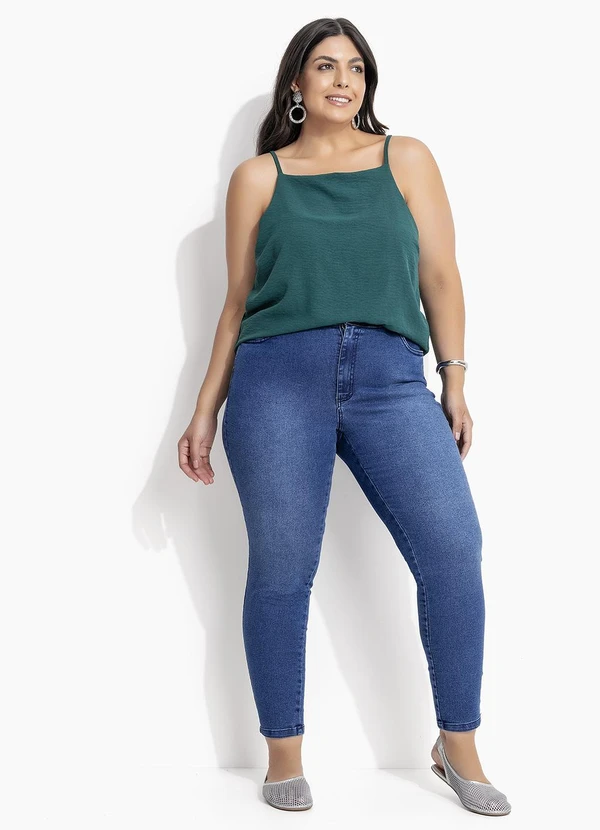 Marguerite - Blusa Verde em Crepe 7