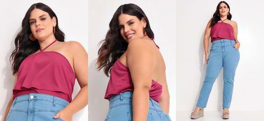 Blusa Vinho em Malha