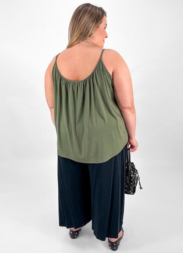 Miss Masy Plus - Regata Jaque Verde Musgo 4