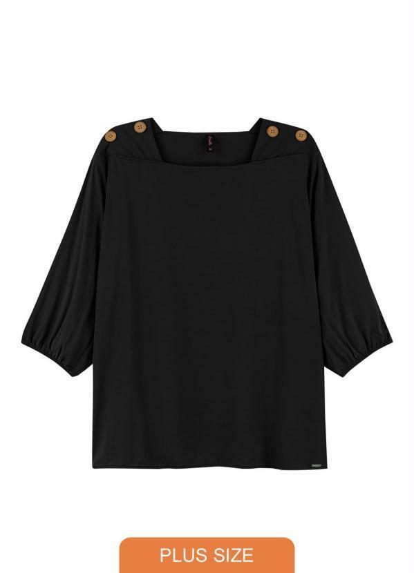 Maelle - Blusa Preto