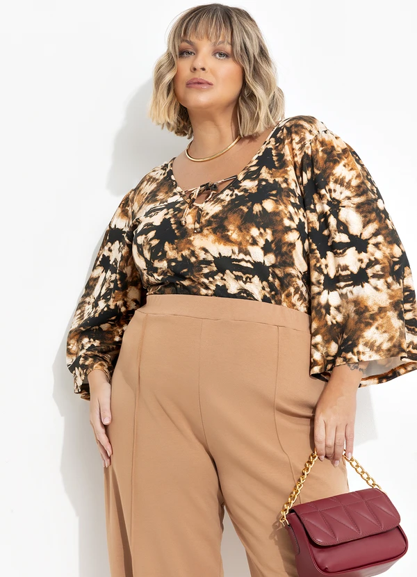 Marguerite - Blusa Tie Dye em Malha de Viscose 5