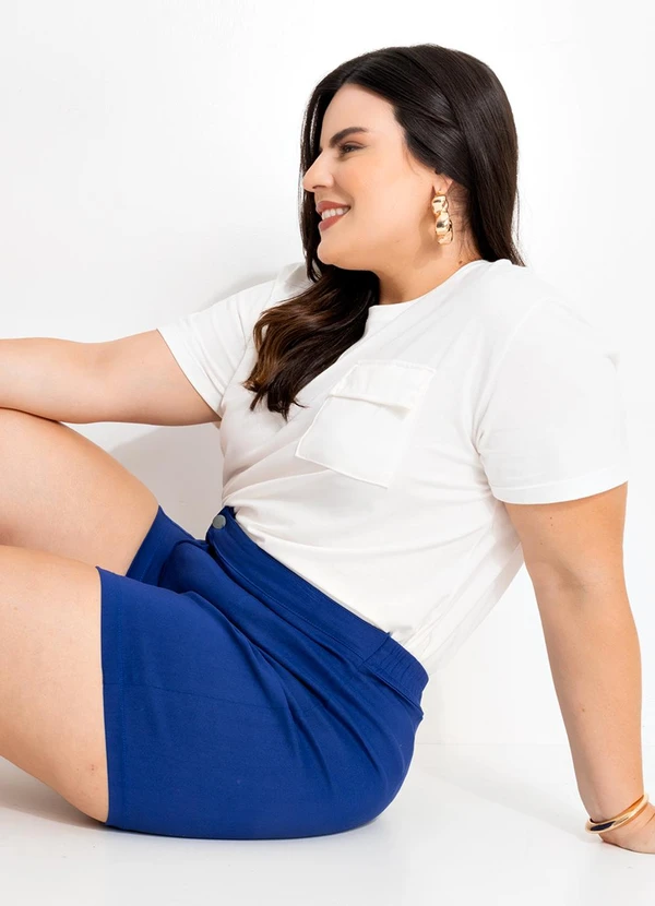 Marguerite - Blusa Bege em Malha de Algodão 1