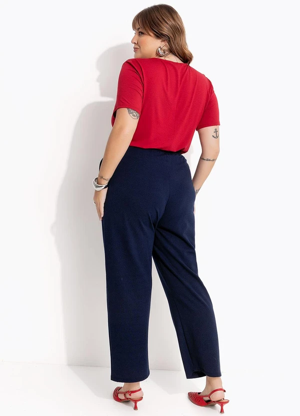 Marguerite - Blusa Bordô em Malha de Viscose 5