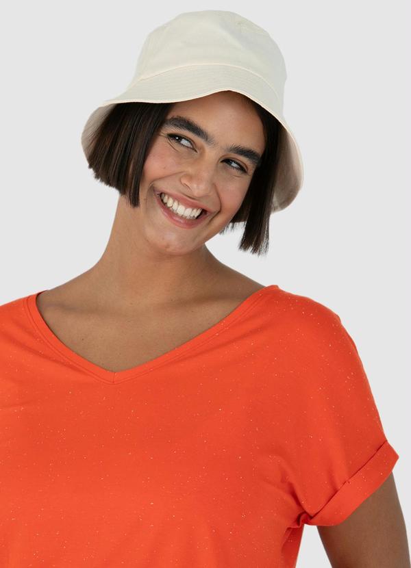 Malwee - Blusa Botonê Feminina Laranja 4