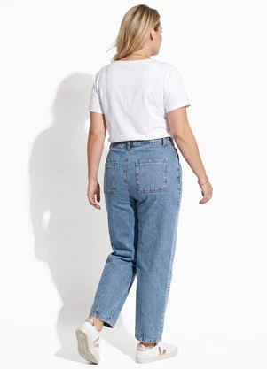 Marguerite - Blusa Branca com Estampa Localizada Plus Size - MARGUERITE