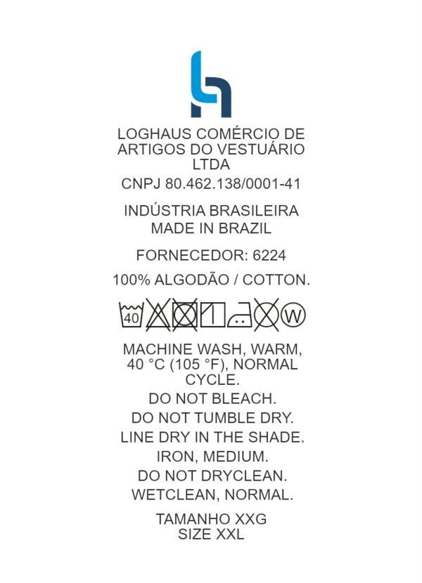 Marguerite - Blusa Branca com Estampa na Frente Plus Size 6