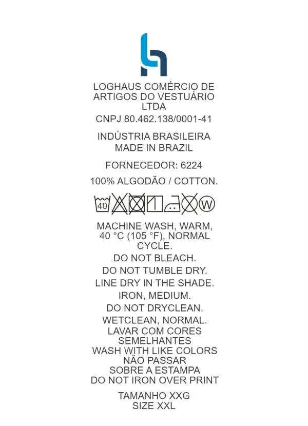 Marguerite - Blusa Branca com Estampa na Frente Plus Size 6