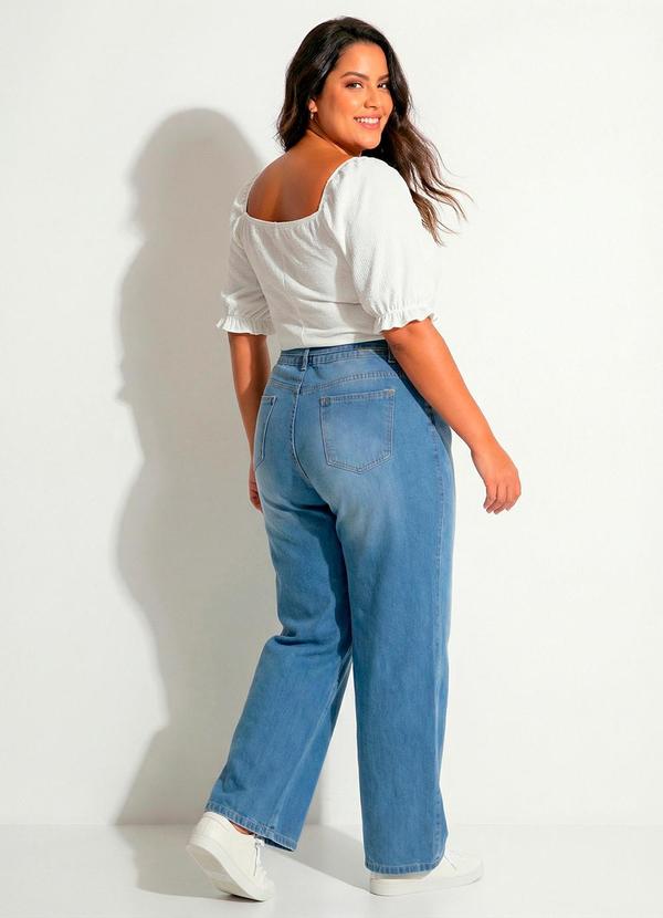 Marguerite - Blusa Branca em Malha Anarruga 2