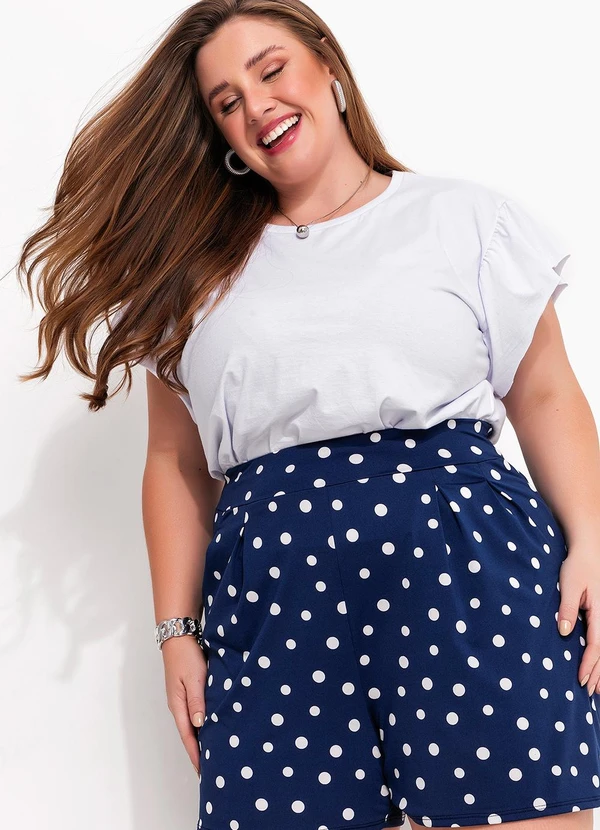 Marguerite - Blusa Branca em Malha de Algodão 6