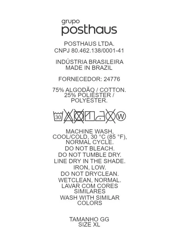 Marguerite - Blusa Cinza Escura em Malha Piquet 6