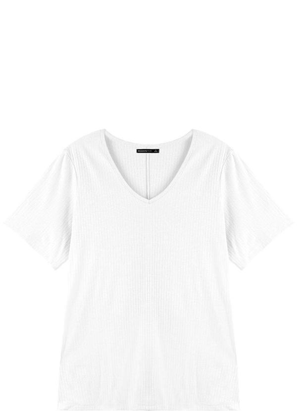 Rezzato - Blusa Cute Vibes Plus Size Feminino Branco