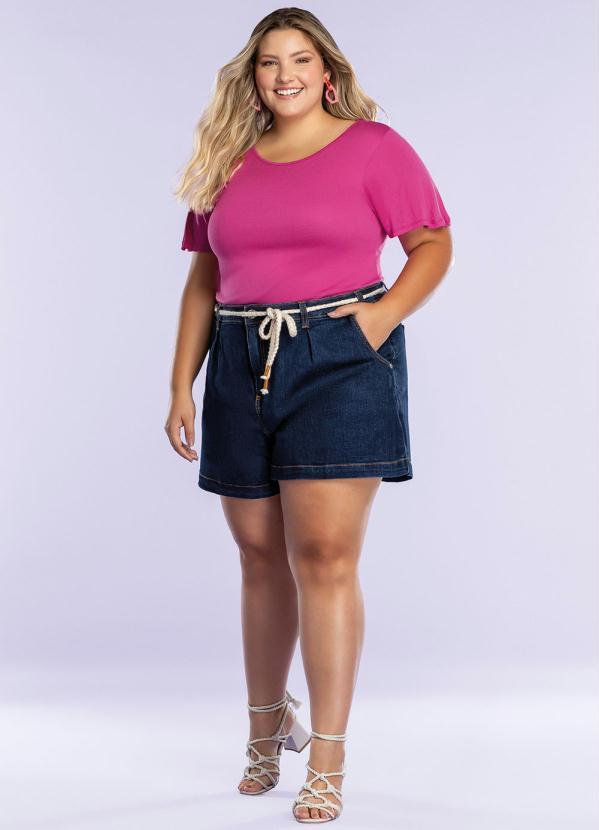 Maelle - Blusa Detalhe Costas Rosa 2