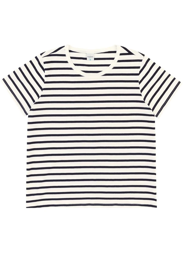 Malwee - Blusa em Malha Listrada PlusPreto 3