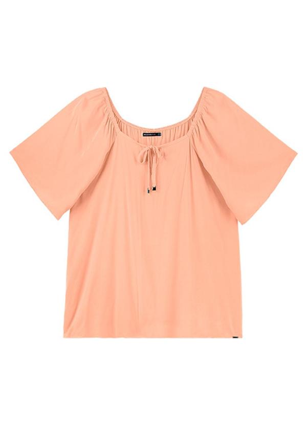 Rezzato - Blusa em Viscose Summer Colors Plus Laranja 3