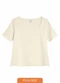 Malwee - Blusa Evasê Texturizada Plus Off White - variação: Off White
