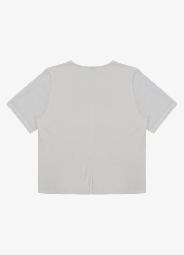 Infinita Cor - Blusa Feminina Bege 2