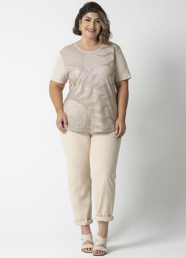 Habana - Blusa Feminina com Estampa Off White 2