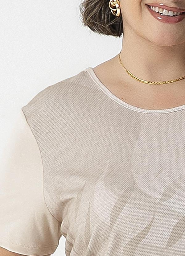 Habana - Blusa Feminina com Estampa Off White 3