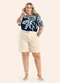 Secret Glam - Blusa Feminina Estampada Azul - variação: Azul