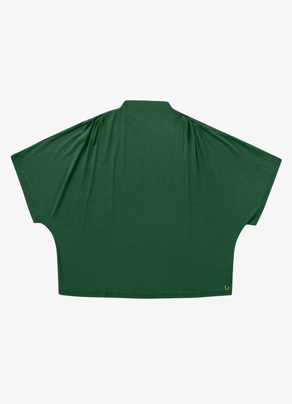 Secret Glam - Blusa Feminina Manga Curta Verde 2