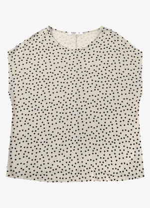 Secret Glam - Blusa Feminina Manga Morcego Bege - SECRET GLAM
