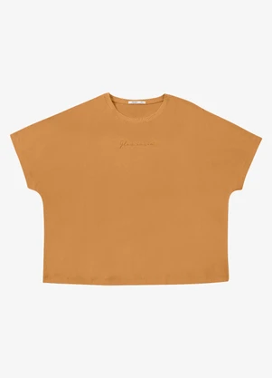 Secret Glam - Blusa Feminina Manga Morcego Marrom - SECRET GLAM