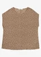 Secret Glam - Blusa Feminina Manga Morcego Marrom - variação: Marrom