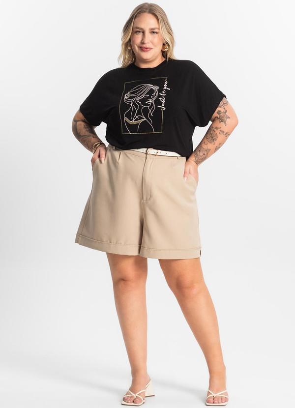 Secret Glam - Blusa Feminina Manga Morcego Preto 3