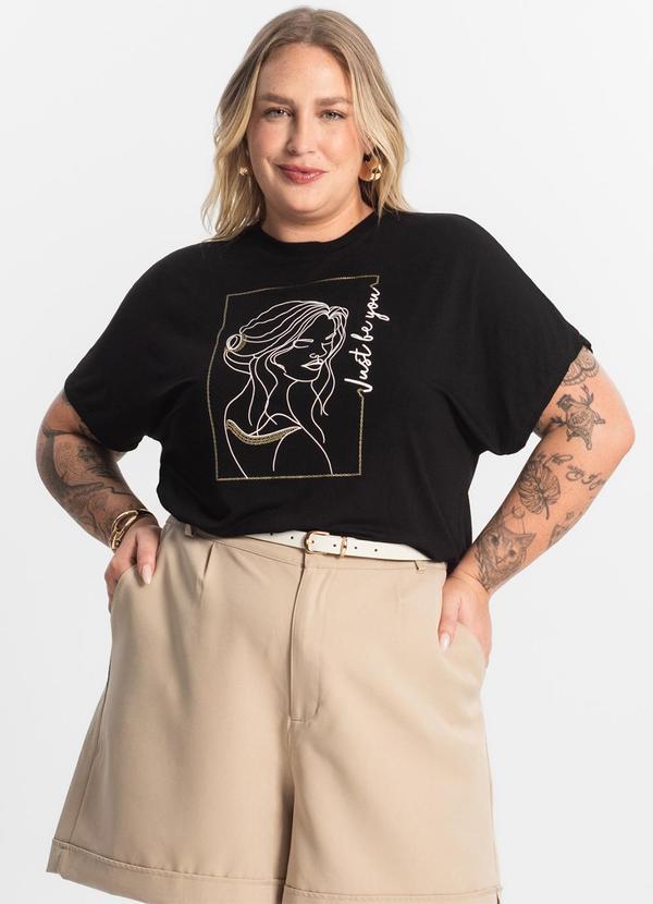 Secret Glam - Blusa Feminina Manga Morcego Preto 4