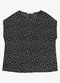 Secret Glam - Blusa Feminina Manga Morcego Preto - variação: Preto