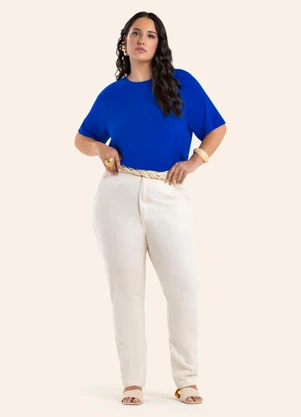 Secret Glam - Blusa Feminina Manga Raglan Azul - SECRET GLAM