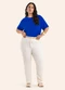 Secret Glam - Blusa Feminina Manga Raglan Azul - variação: Azul