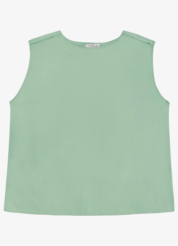 Secret Glam - Blusa Feminina Plus Manga Morcego Verde