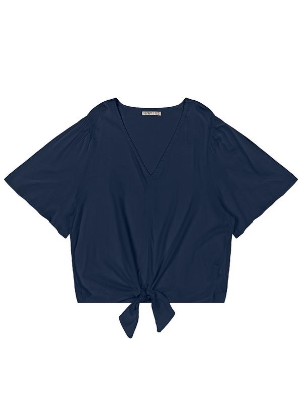 Secret Glam - Blusa Feminina Plus Size Azul 5