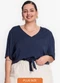 Secret Glam - Blusa Feminina Plus Size Rosa - variação: Azul
