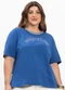Secret Glam - Blusa Feminina Plus Size Azul - variação: Azul