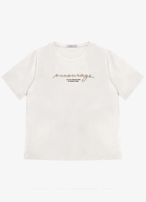 Secret Glam - Blusa Feminina Plus Size Bege - SECRET GLAM