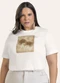 Secret Glam - Blusa Feminina Plus Size Bege - variação: Bege