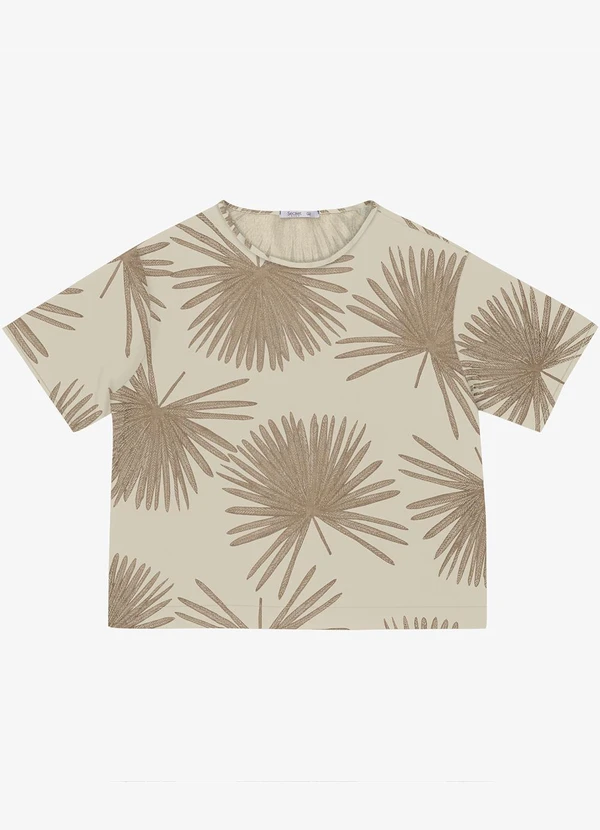 Secret Glam - Blusa Feminina Plus Size Bege 5