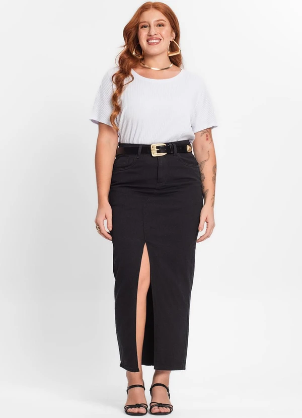 Secret Glam - Blusa Feminina Plus Size Branco 3