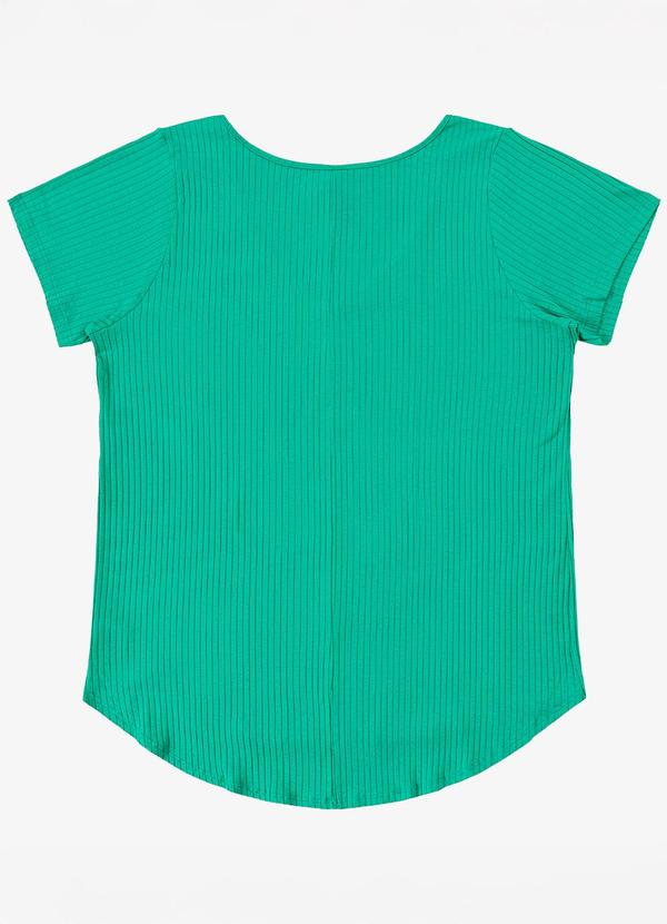 Infinita Cor - Blusa Feminina Plus Size da Verde 2