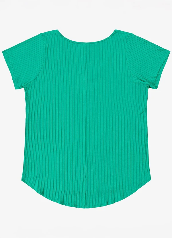Infinita Cor - Blusa Feminina Plus Size da Verde 2