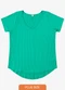 Infinita Cor - Blusa Feminina Plus Size da Bege - variação: Verde