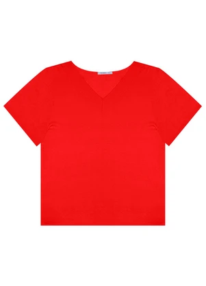 Secret Glam - Blusa Feminina Plus Size Laranja - SECRET GLAM