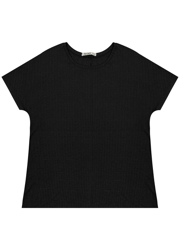 Secret Glam - Blusa Feminina Plus Size Preto 4