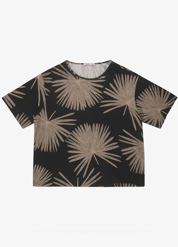 Secret Glam - Blusa Feminina Plus Size Preto 5