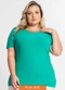 Secret Glam - Blusa Feminina Plus Size Verde - variação: Verde