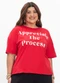 Secret Glam - Blusa Feminina Plus Size Bege - variação: Vermelho